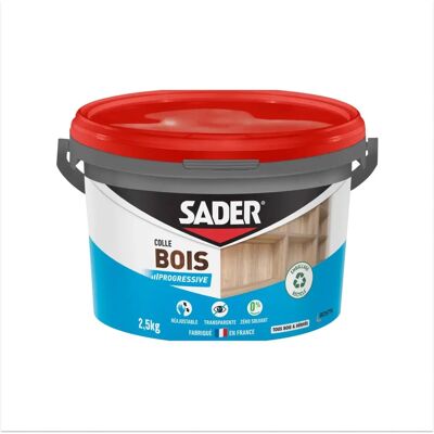 Sader Modèle 2,5 kg Colle à bois progressive Sader Modèle 2,5 kg Colle à bois progressive