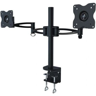 Support d'écran ERARD Nextia D-2 - Bras doubles ajustables 15-27" - Publicité Support d'écran ERARD Nextia D-2 - Bras doubles ajustables 15-27" - Publicité