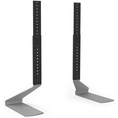 Support TV ITB ER035320 - Jusqu'à 85 pouces - Noir, Argent - Publicité Support TV ITB ER035320 - Jusqu'à 85 pouces - Noir, Argent - Publicité