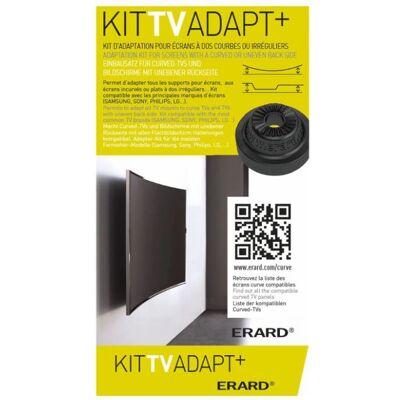 Kit Support TV Courbé Erard - Support & Installation - Publicité Kit Support TV Courbé Erard - Support & Installation - Publicité