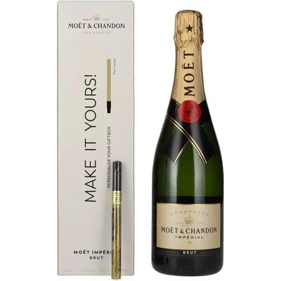 Coffret Cadeau Moët & Chandon Imperial Brut - Champagne de Célébration - Publicité Coffret Cadeau Moët & Chandon Imperial Brut - Champagne de Célébration - Publicité