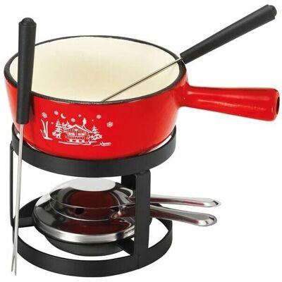 tableandcook SH-V611 - rouge - ensemble de fondue - Publicité tableandcook SH-V611 - rouge - ensemble de fondue - Publicité