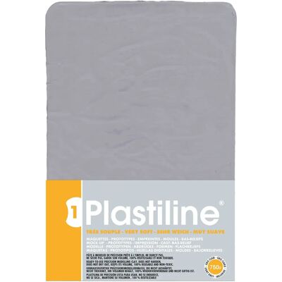 Clairefontaine Rhodia Grau Plastilin 7640T - Modelliermasse Clairefontaine Rhodia Grau Plastilin 7640T - Modelliermasse