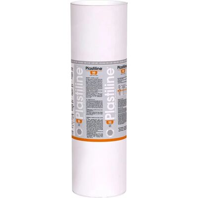 Rougier & Plé Plastilina - Durezza 50, 10 kg, Grigio chiaro - Argilla modellabile Rougier & Plé Plastilina - Durezza 50, 10 kg, Grigio chiaro - Argilla modellabile