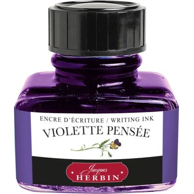 Encre J.Herbin 13077T - Violette Vif - Encre pour Stylo Plume, 30ml Encre J.Herbin 13077T - Violette Vif - Encre pour Stylo Plume, 30ml