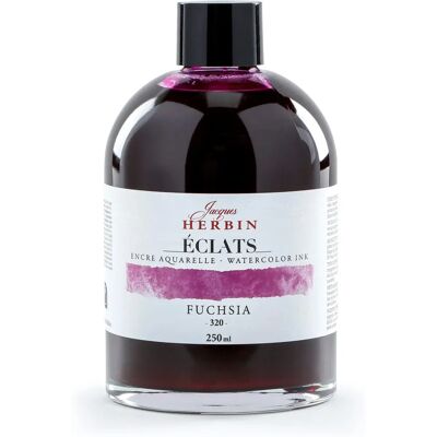 Jacques Herbin - Encre Aquarelle Éclats - 250 ml - Ink - Publicité Jacques Herbin - Encre Aquarelle Éclats - 250 ml - Ink - Publicité