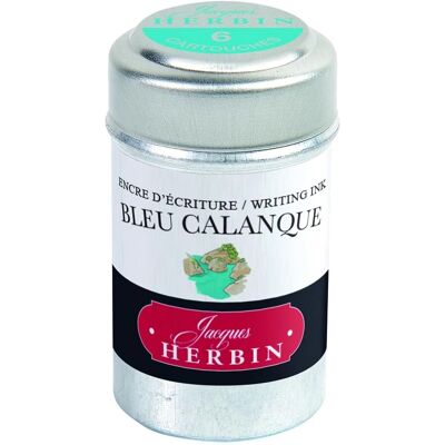Herbin VE=Dose Tintenpatronen - 6 blau Herbin VE=Dose Tintenpatronen - 6 blau