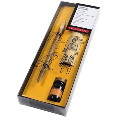 Herbin 28000T Ensemble de calligraphie égyptienne - Set d'écriture - Publicité Herbin 28000T Ensemble de calligraphie égyptienne - Set d'écriture - Publicité