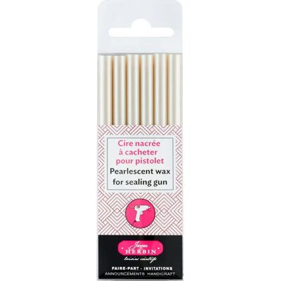 Bâtons de cire ivoire pour scrapbooking - Publicité Bâtons de cire ivoire pour scrapbooking - Publicité