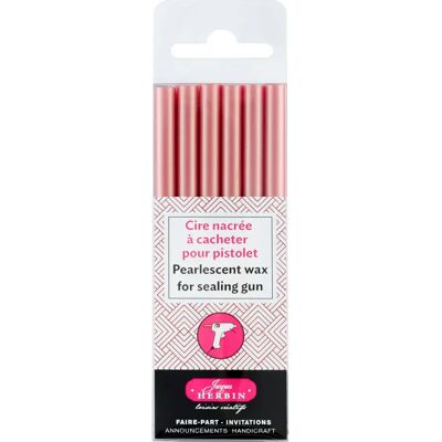 J.Herbin 35960T - Bâtons de Cire Rose Étoile pour Sceau - Type de Produit J.Herbin 35960T - Bâtons de Cire Rose Étoile pour Sceau - Type de Produit