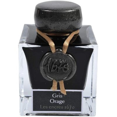 Herbina 1670 serie - 50ml Stormy Grey - Ink Herbina 1670 serie - 50ml Stormy Grey - Ink