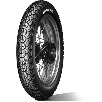 Dunlop K 70 - 3.25-19 Band voor klassieke motorfietsen Dunlop K 70 - 3.25-19 Band voor klassieke motorfietsen