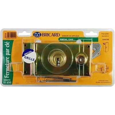 Serrure horizontale Bricard 140x82 Serrure horizontale Bricard 140x82