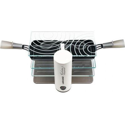 LAGRANGE 009204 - Preto, Transparente - Raclette para 2 pessoas LAGRANGE 009204 - Preto, Transparente - Raclette para 2 pessoas