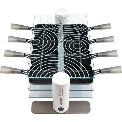 Lagrange Raclette - 8 Personnes - Noir, Transparent - Raclette Lagrange Raclette - 8 Personnes - Noir, Transparent - Raclette