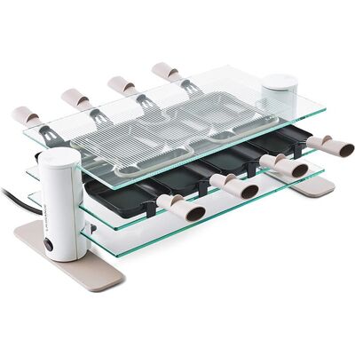 Lagrange - Raclette 8 Personnes - Transparence - Raclette - Publicité Lagrange - Raclette 8 Personnes - Transparence - Raclette - Publicité