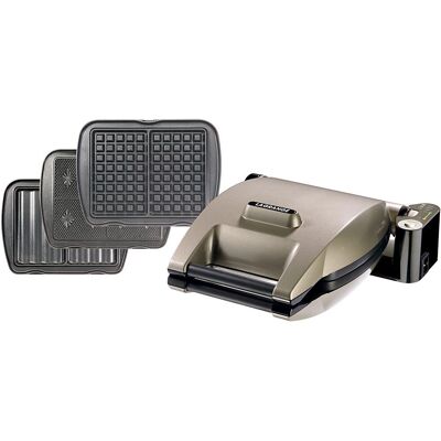 Lagrange 019622 - Grau - Waffeleisen und Sandwich-Presse Lagrange 019622 - Grau - Waffeleisen und Sandwich-Presse