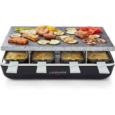 Lagrange Raclette 179201 - Raclette pour 8 avec pierre à cuire - Publicité Lagrange Raclette 179201 - Raclette pour 8 avec pierre à cuire - Publicité