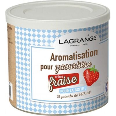 LAGRANGE - Arôme Fraise pour Yaourt - 425g - Publicité LAGRANGE - Arôme Fraise pour Yaourt - 425g - Publicité