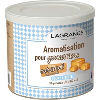 Arôme yaourt LAGRANGE 380350 - Caramel Beurre Salé - Qualité Française - Publicité Arôme yaourt LAGRANGE 380350 - Caramel Beurre Salé - Qualité Française - Publicité