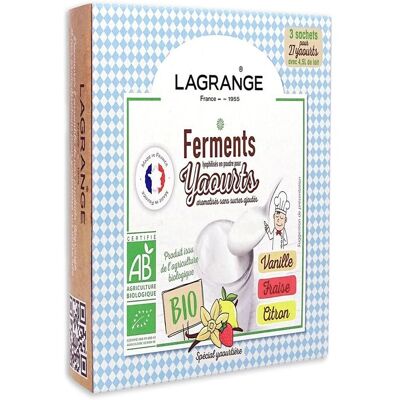 Lagrange Joghurt Fermentationsset - Bio-Aromasäckchen Lagrange Joghurt Fermentationsset - Bio-Aromasäckchen