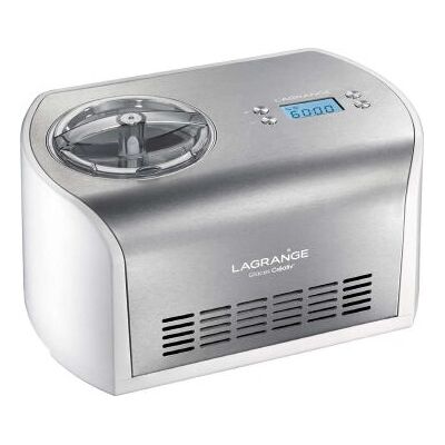Lagrange 419010 - Plata, Blanco - Máquina de Helados Lagrange 419010 - Plata, Blanco - Máquina de Helados