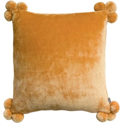Κίτρινη θήκη μαξιλαριού Vivaraise με pom-poms - 45x45cm Κίτρινη θήκη μαξιλαριού Vivaraise με pom-poms - 45x45cm
