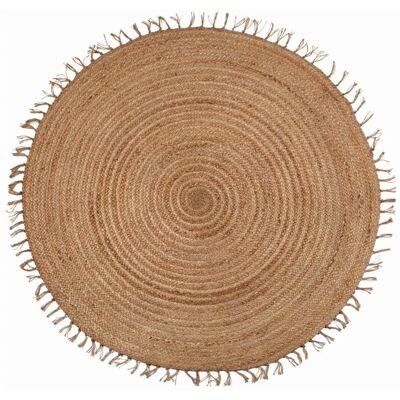 Tapis rond Abha en jute - Décoration enfant - Publicité Tapis rond Abha en jute - Décoration enfant - Publicité