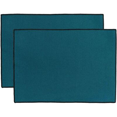 WINKLER Laora - Recycelte Baumwoll-Tabletts - Schwarz - Tafelset WINKLER Laora - Recycelte Baumwoll-Tabletts - Schwarz - Tafelset