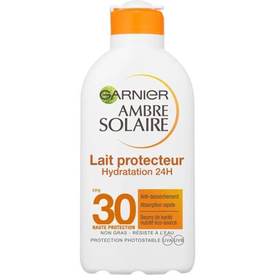 Garnier Ambre Solaire Hydrating Sun Milk SPF 30 - Sun Protection Lotion Garnier Ambre Solaire Hydrating Sun Milk SPF 30 - Sun Protection Lotion