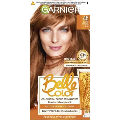 Garnier Belle Color Cuivre Naturel - Coloration pour cheveux - Publicité Garnier Belle Color Cuivre Naturel - Coloration pour cheveux - Publicité