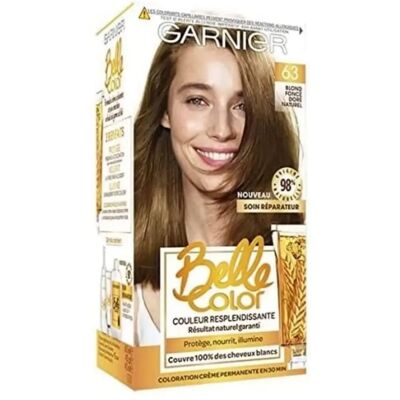 Garnier Mörk Blond Hårfärg - Naturligt Utseende, Snabb & Enkel Garnier Mörk Blond Hårfärg - Naturligt Utseende, Snabb & Enkel