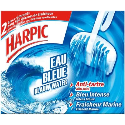 Harpic 3215776103207 Nettoyant WC - Détartrant & Parfum Marin - Publicité Harpic 3215776103207 Nettoyant WC - Détartrant & Parfum Marin - Publicité