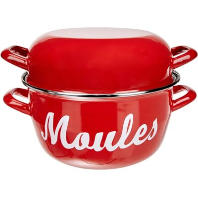 Casserole Baumalu Rouge Émaillée 24cm - Ustensile de Cuisine Casserole Baumalu Rouge Émaillée 24cm - Ustensile de Cuisine