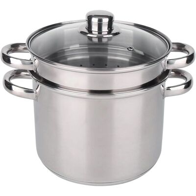 Baumalu Rostfritt stål pastakokare - 24cm, 7,5L Baumalu Rostfritt stål pastakokare - 24cm, 7,5L