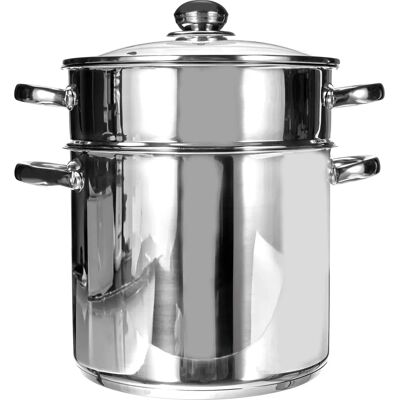 BAUMALU 342639 Couscoussier - 9L, 24cm, Rostfritt stål BAUMALU 342639 Couscoussier - 9L, 24cm, Rostfritt stål
