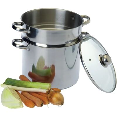Baumalu Rostfritt Stål Couscous Maskin - 26cm Baumalu Rostfritt Stål Couscous Maskin - 26cm