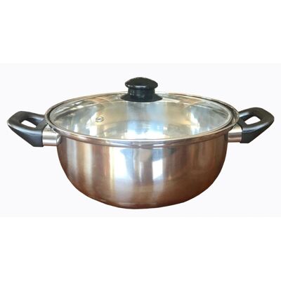 Sartén multiuso Baumalu 342761 - Diámetro 26 cm - 4,8 L - Acero inoxidable Sartén multiuso Baumalu 342761 - Diámetro 26 cm - 4,8 L - Acero inoxidable