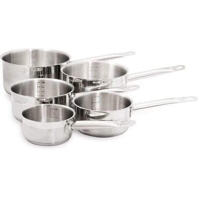 Baumalu Edelstahl-Kochgeschirr-Set 12-20cm - Kochgeschirr-Set Baumalu Edelstahl-Kochgeschirr-Set 12-20cm - Kochgeschirr-Set