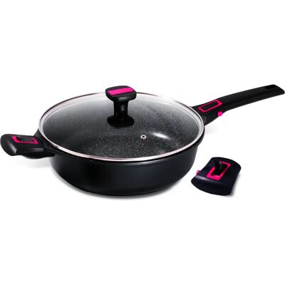 Baumalu 383604 Anti-kleef Koekenpan - 28cm, Zwart Baumalu 383604 Anti-kleef Koekenpan - 28cm, Zwart