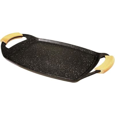 Baumalu Plateau - Aspect pierre - Compatible induction - Plat de service Baumalu Plateau - Aspect pierre - Compatible induction - Plat de service