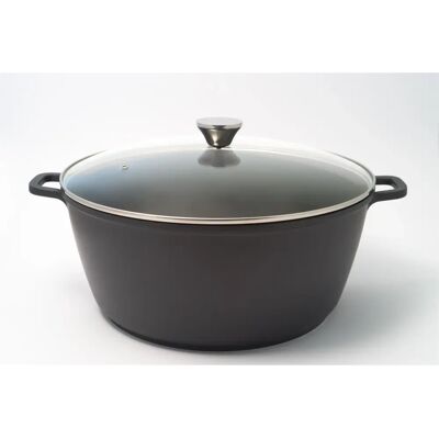 BAUMALU 384942 Mijoteuse haute - Intérieur en céramique - 36 cm BAUMALU 384942 Mijoteuse haute - Intérieur en céramique - 36 cm