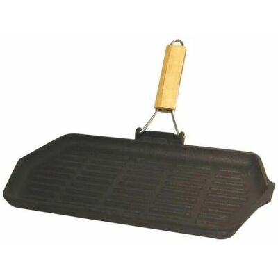 Baumalu Schwarze Kupfer Grillplatte - Ø 28cm - Antihaft, Frankreich Baumalu Schwarze Kupfer Grillplatte - Ø 28cm - Antihaft, Frankreich