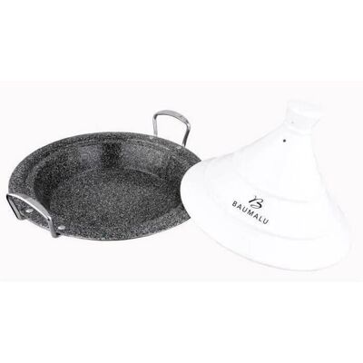 Tagine Baumalu 30cm - Inox con Tapa de Cerámica Tagine Baumalu 30cm - Inox con Tapa de Cerámica