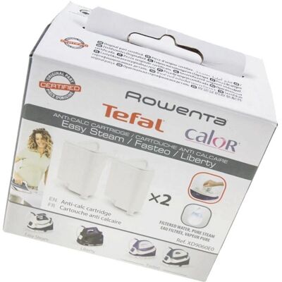 Calor XD9060E0 Entkalkungskartuschen - Packung mit 2 Calor XD9060E0 Entkalkungskartuschen - Packung mit 2
