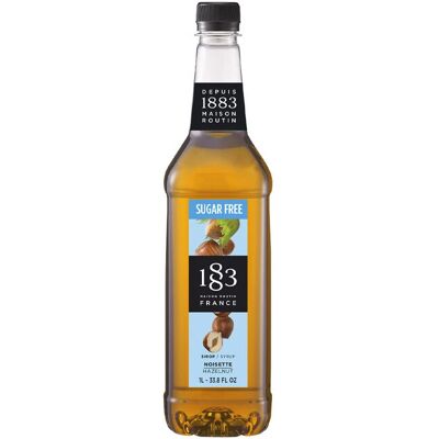 1883 Sirop de Noisette Sans Sucre - Améliorateur de Saveur - Publicité 1883 Sirop de Noisette Sans Sucre - Améliorateur de Saveur - Publicité