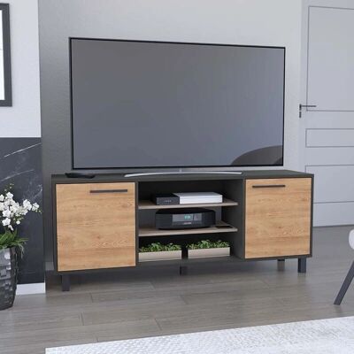 TuHome Concept Mueble TV Kaia - Wengue/Miel - 149x39x58 cm TuHome Concept Mueble TV Kaia - Wengue/Miel - 149x39x58 cm