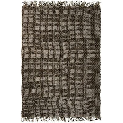 Tapis en jute Kala - 120x170 cm - Noir - Publicité Tapis en jute Kala - 120x170 cm - Noir - Publicité