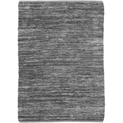 The Deco Factory SKIN Tapis en Cuir - 120x170cm - Gris Clair - Publicité The Deco Factory SKIN Tapis en Cuir - 120x170cm - Gris Clair - Publicité