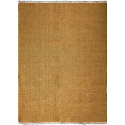 The Deco Factory Esencia - Alfombra de yute y algodón - 120x170cm - Ocre amarillo The Deco Factory Esencia - Alfombra de yute y algodón - 120x170cm - Ocre amarillo